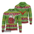 Code Geass Ugly Sweater Custom C.C. x Lelouch Knitted Sweatshirt Christmas Gift