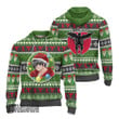 Death Note Ugly Sweater Custom L Lawliet Knitted Sweatshirt Anime Christmas Gift