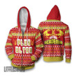 Plus Ultra Ugly Sweater Custom My Hero Academia Knitted Sweatshirt Christmas Gift