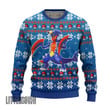 Garchomp Ugly Christmas Sweater Pokemon Custom Knitted Sweatshirt