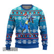 Lucario Ugly Christmas Sweater Pokemon Custom Knitted Sweatshirt