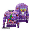 Gengar Ugly Christmas Sweater Pokemon Custom Knitted Sweatshirt