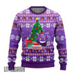 Gengar Ugly Christmas Sweater Pokemon Custom Knitted Sweatshirt