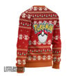 Arcanine Ugly Christmas Sweater Pokemon Custom Knitted Sweatshirt
