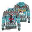 Umbreon Ugly Christmas Sweater Pokemon Custom Knitted Sweatshirt