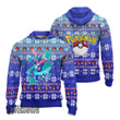 Greninja Ugly Christmas Sweater Pokemon Custom Knitted Sweatshirt