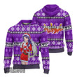 Neon Genesis Evangelion Ugly Christmas Sweater Misato Knitted Sweatshirt