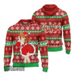 Neon Genesis Evangelion Ugly Christmas Sweater Asuka Knitted Sweatshirt