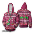 Sarada Ugly Sweater Boruto Custom Knitted Sweatshirt Anime Christmas Gift