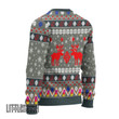 Kakashi Ugly Sweater Boruto Custom Knitted Sweatshirt Anime Christmas Gift