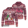 Sakura Ugly Sweater Boruto Custom Knitted Sweatshirt Anime Christmas Gift