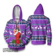 Hinata Ugly Sweater Naruto Knitted Sweatshirt Anime Christmas Gift