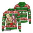 Naruto Ugly Sweater Naruto x Hinata Family Knitted Sweatshirt Anime Christmas Gift