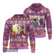 Hunter x Hunter Ugly Sweater Machi Custom Knitted Sweatshirt Anime Christmas Gift