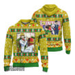 Hunter x Hunter Ugly Sweater Pariston Custom Knitted Sweatshirt Anime Christmas Gift