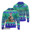 Black Clover Ugly Sweater Yuno Custom Knitted Sweatshirt Anime Christmas Gift