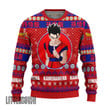 Son Gohan Ugly Sweater Dragon Ball Z Custom Knitted Sweatshirt Anime Christmas Gift