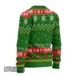 Jujutsu Kaisen Characters Knitted Ugly Christmas Sweater Green
