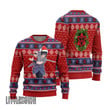 Sasuke Ugly Christmas Sweater Naruto Sharingan x Rinnegan Knitted Sweatshirt