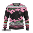 Shinobu Ugly Sweater Custom Demon Slayer Knitted Sweatshirt Anime Christmas Gift