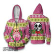 One Piece Ugly Sweater Doflamingo Custom Knitted Sweatshirt Anime Christmas Gift