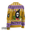 One Piece Ugly Sweater Brook Custom Knitted Sweatshirt Anime Christmas Gift
