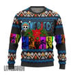 One Piece Characters Knitted Ugly Christmas Sweater