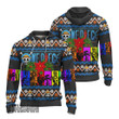 One Piece Characters Knitted Ugly Christmas Sweater