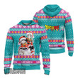 Dragon Ball Ugly Christmas Sweater Goku x Bulma Custom Anime Knitted Sweatshirt