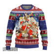 Attack On Titan Ugly Christmas Sweater Scout Regiment Custom Anime Knitted Sweatshirt