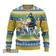 Attack On Titan Ugly Christmas Sweater Annie Leonhart Custom Anime Knitted Sweatshirt
