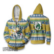 Attack On Titan Ugly Christmas Sweater Annie Leonhart Custom Anime Knitted Sweatshirt