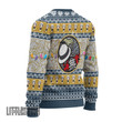 Muzan Kibutsuji Ugly Christmas Sweater Demon Slayer Custom Anime Knitted Sweatshirt