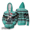 Muichiro Ugly Christmas Sweater Demon Slayer Custom Anime Knitted Sweatshirt