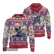 Tengen Ugly Christmas Sweater Demon Slayer Custom Anime Knitted Sweatshirt