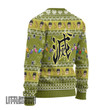Gyomei Ugly Christmas Sweater Demon Slayer Custom Anime Knitted Sweatshirt