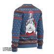KnY Akaza Ugly Christmas Sweater Demon Slayer Custom Anime Knitted Sweatshirt