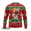 The Promised Neverland Knitted Ugly Christmas Sweater Red