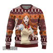 Bleach Ugly Christmas Sweater Orihime Inoue Custom Anime Knitted Sweatshirt