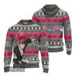 Bleach Ugly Christmas Sweater Renji Abarai Custom Anime Knitted Sweatshirt