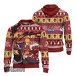 Bleach Ugly Christmas Sweater Ichigo Kurosaki Custom Anime Knitted Sweatshirt