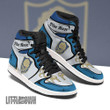 Blue Rose JD Sneakers Custom Black Clover Anime Shoes - LittleOwh - 4