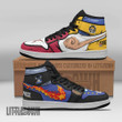 Luffy x Sabo Anime Shoes Custom One Piece JD Sneakers - LittleOwh - 1