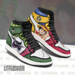 Luffy x Zoro Shoes Custom 1Piece Anime JD Sneakers - LittleOwh - 2