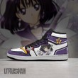 Sailor Saturn JD Sneakers Unique Custom Anime Sailor Moon Shoes - LittleOwh - 3
