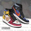Luffy x Sabo Anime Shoes Custom 1Piece JD Sneakers - LittleOwh - 2
