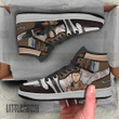 Jean Kirstein JD Sneakers Custom Attack On Titan Anime Shoes - LittleOwh - 2