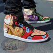 Luffy x Zoro Boot Sneakers One Piece Wano Arc Custom Shoes