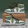 Green Mantis JD Sneakers Custom Black Clover Anime Shoes - LittleOwh - 1