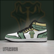 Green Mantis JD Sneakers Custom Black Clover Anime Shoes - LittleOwh - 2